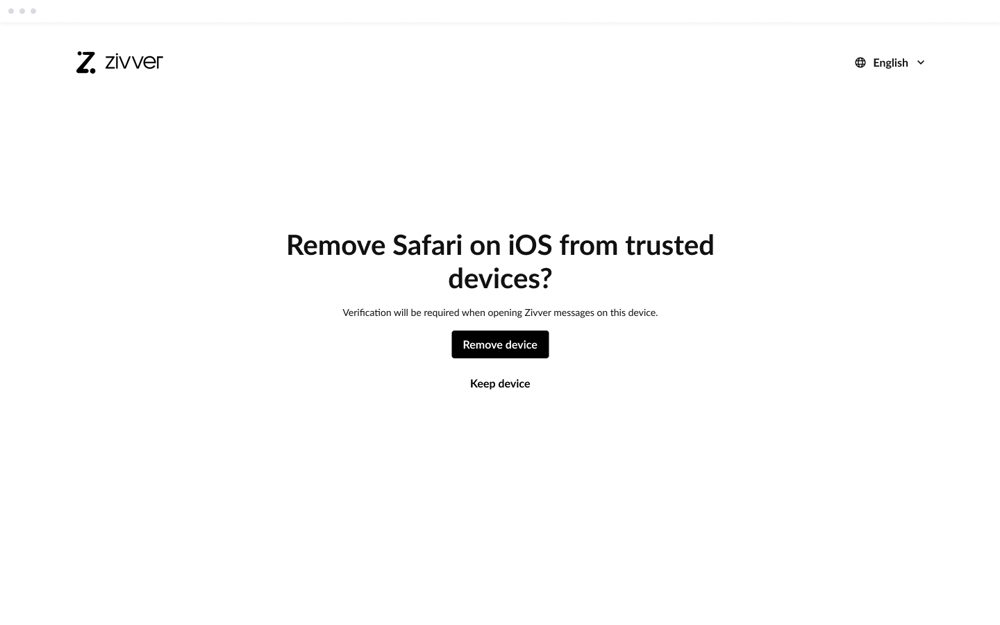 remove trusted devices