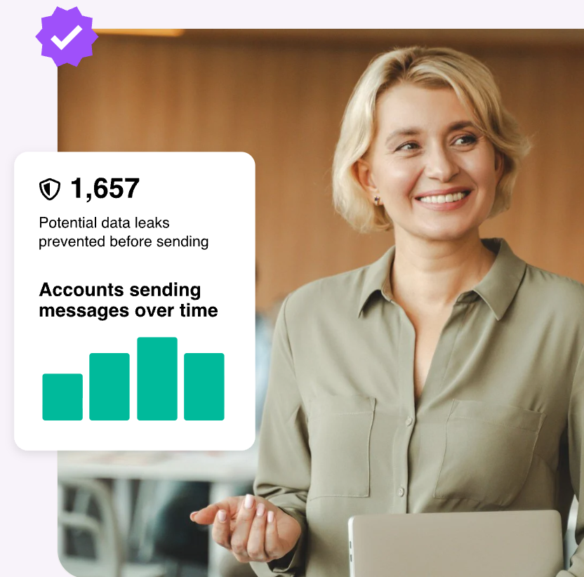 Zivver - Potential Data Leaks Prevented