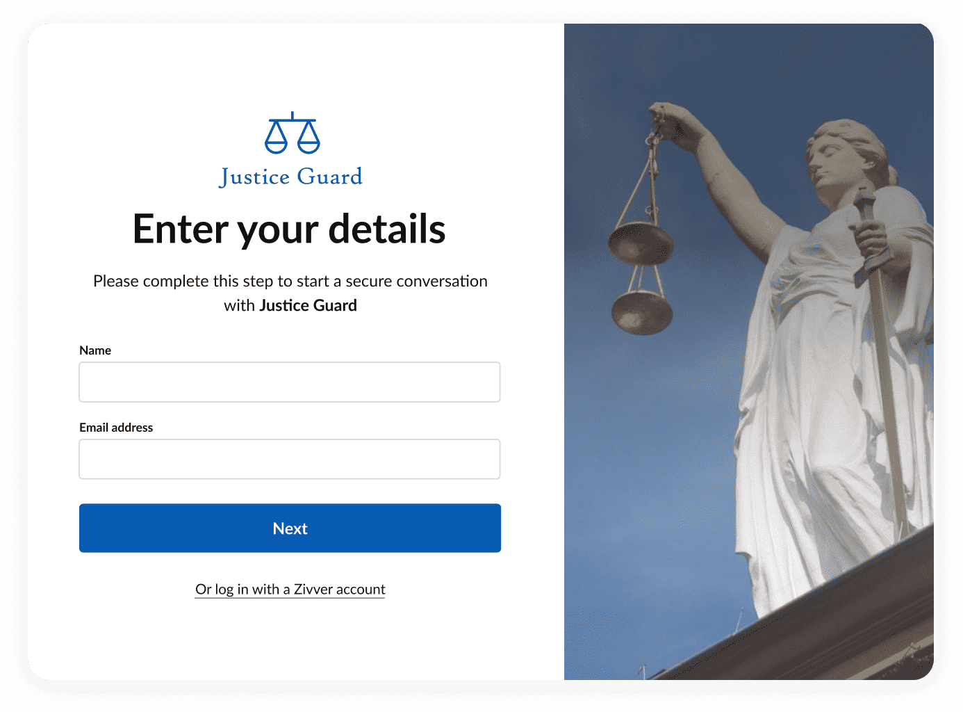 EN - ZVR24 - 13 - Features - Branded Recipient Portal - Align your brand with security