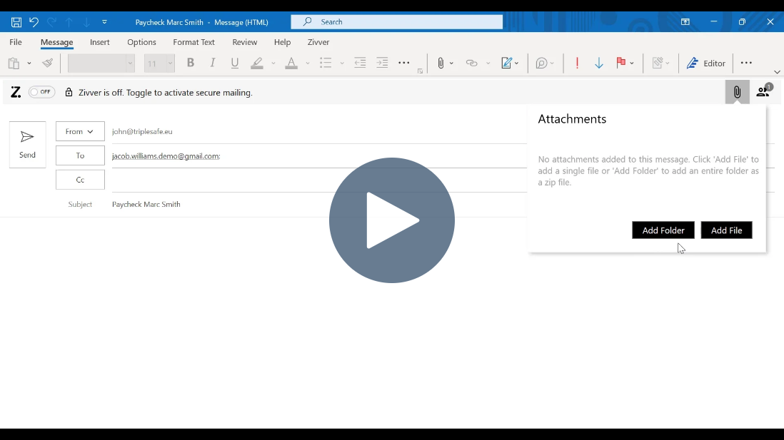 file transfer video
